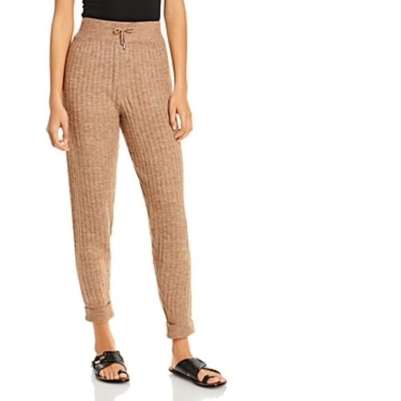 NWT FREE PEOPLE Around the Clock Knit Joggers - Picture 1 of 8